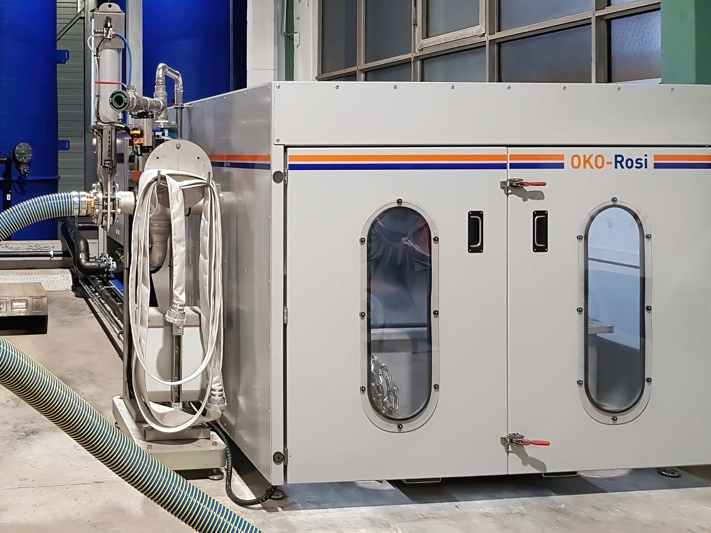 Rotationssieb Grobstofftrennung Abwasserbehandlung