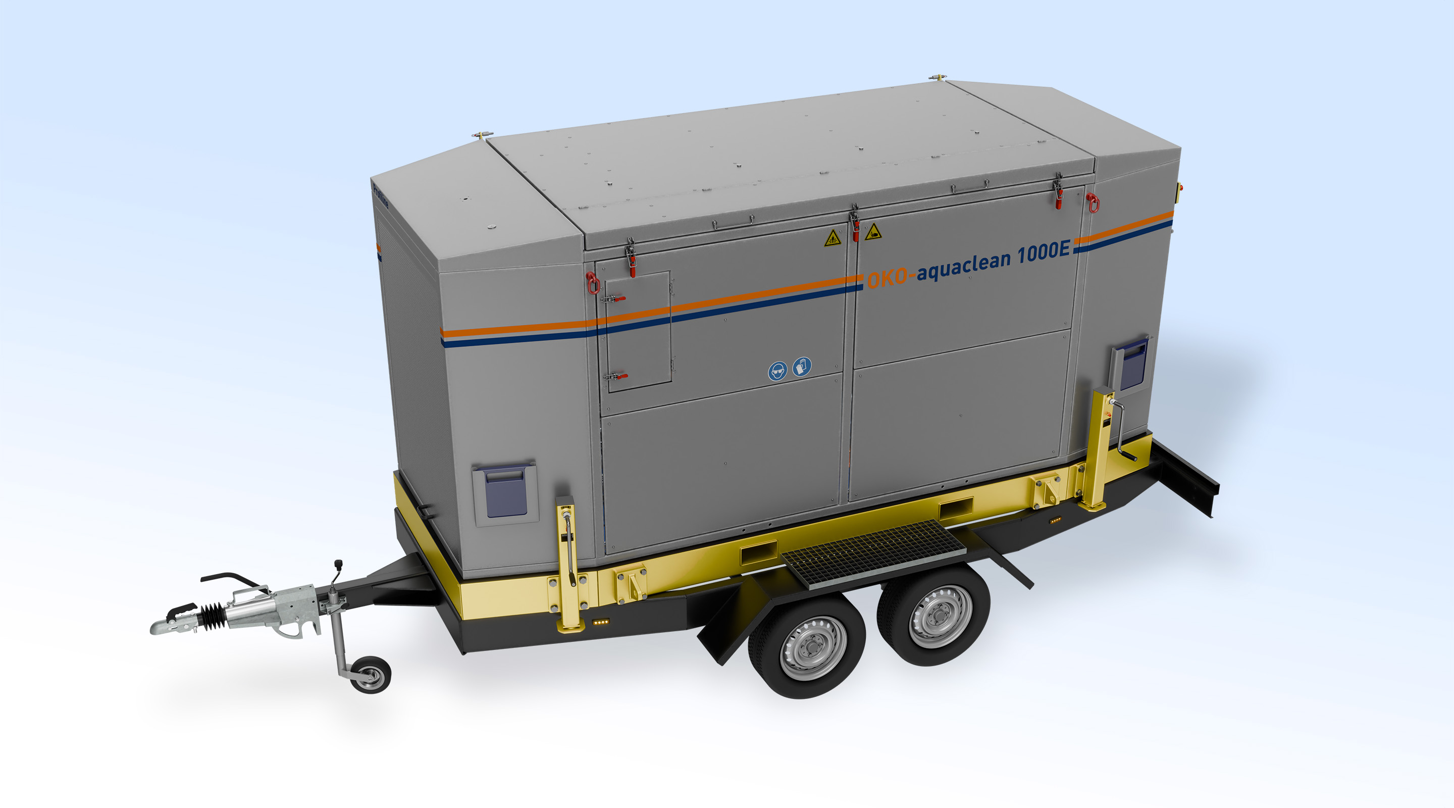 mobile Ölabscheider für Abwasserbehandlung OKO-aquaclean